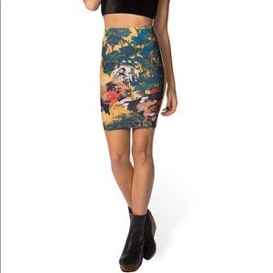 BLACKMILK RARE ONDORI PENCIL SKIRT